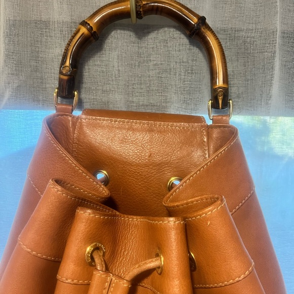 Gucci Bamboo Large Backpack Bag - Picture 2 of 13